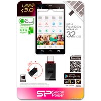 USB Flash Silicon-Power Mobile X31 32GB (SP032GBUF3X31V1K)