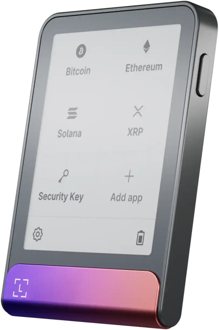Аппаратный криптокошелек Ledger Flex Crimson Magenta