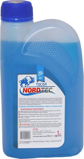 

Тосол NordTec ТОСОЛ-40 1кг