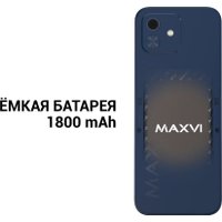 Кнопочный телефон Maxvi K28 (черный)