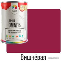Эмаль LIDA ПФ-115 1 л (вишневый)