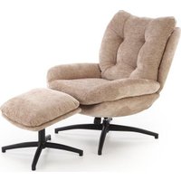 Кресло-глайдер Halmar Pesto (бежевый)