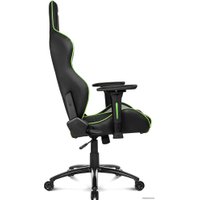 Игровое (геймерское) кресло AKRacing Overture (черный/зеленый)