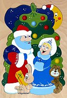 Мозаика/пазл Крона Мозаика. Новогодняя 153-028