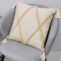 Чехол на подушку Matex Tufted ALEX-031 (кофейный/светло-коричневый)