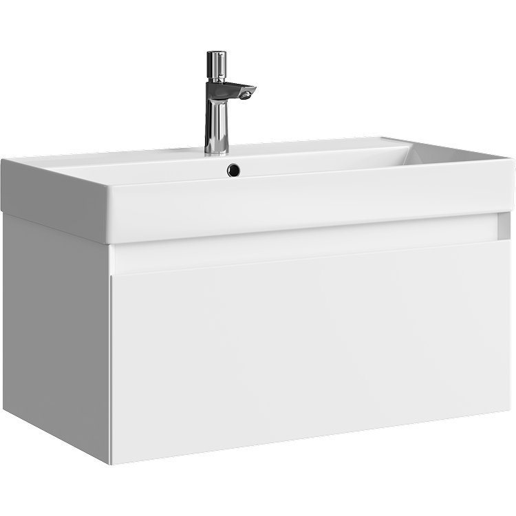 

Aqwella Тумба с умывальником Geometria GE01081WM+4610119205126