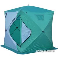 Палатка для зимней рыбалки Bison Legend (белый/зеленый)