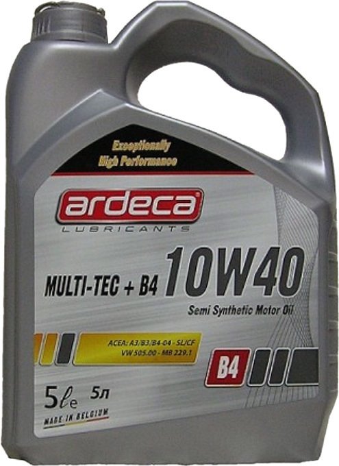 

Моторное масло Ardeca MULTI-TEC+ 10W-40 5л