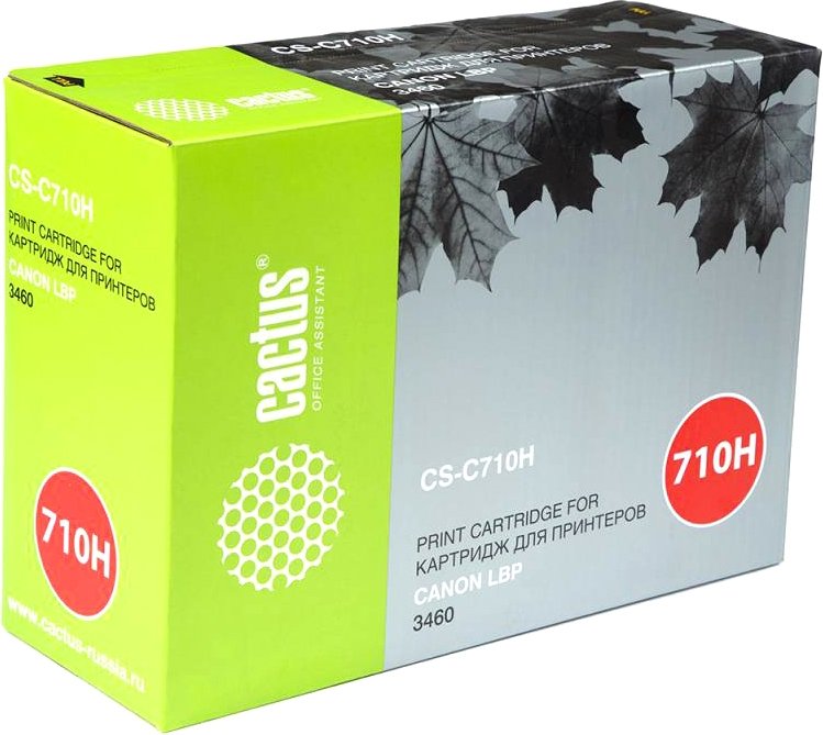 

Картридж CACTUS CS-C710H (аналог Canon Cartridge 710H)