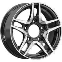 Литые диски iFree Бустер 15x6" 5x139.7мм DIA 98.1мм ET 40мм Блэк джек
