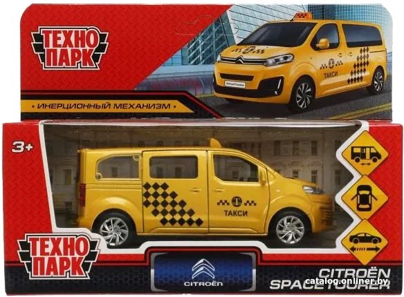 Легковой автомобиль Технопарк Citroen Space Tourer Такси SPATOU-12TAX-YE