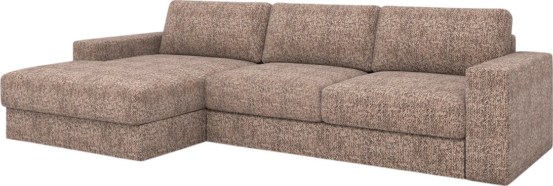 

Угловой диван Rivalli Дискавери с оттоманкой левая (Katrin beige)