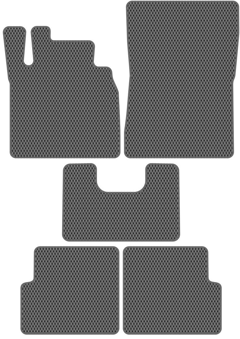 

Комплект ковриков для авто Alicosta Mercedes-Benz G-Class II (suv / W463) 2001 - 2008 (серый, ромб)