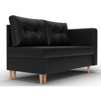 Тахта Лига диванов Лига-098 132582 (экокожа черный)