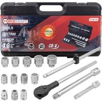 Универсальный набор инструментов ForceKraft FK-6161-9 (16 предметов)