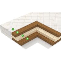 Ортопедический наматрасник Vegas Кокос Микс 120x200