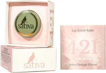  Sativa Скраб для губ №421 8 г
