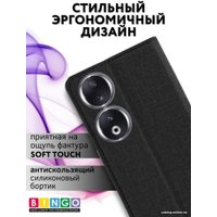 Чехол для телефона Bingo Book для HONOR 90 (черный)