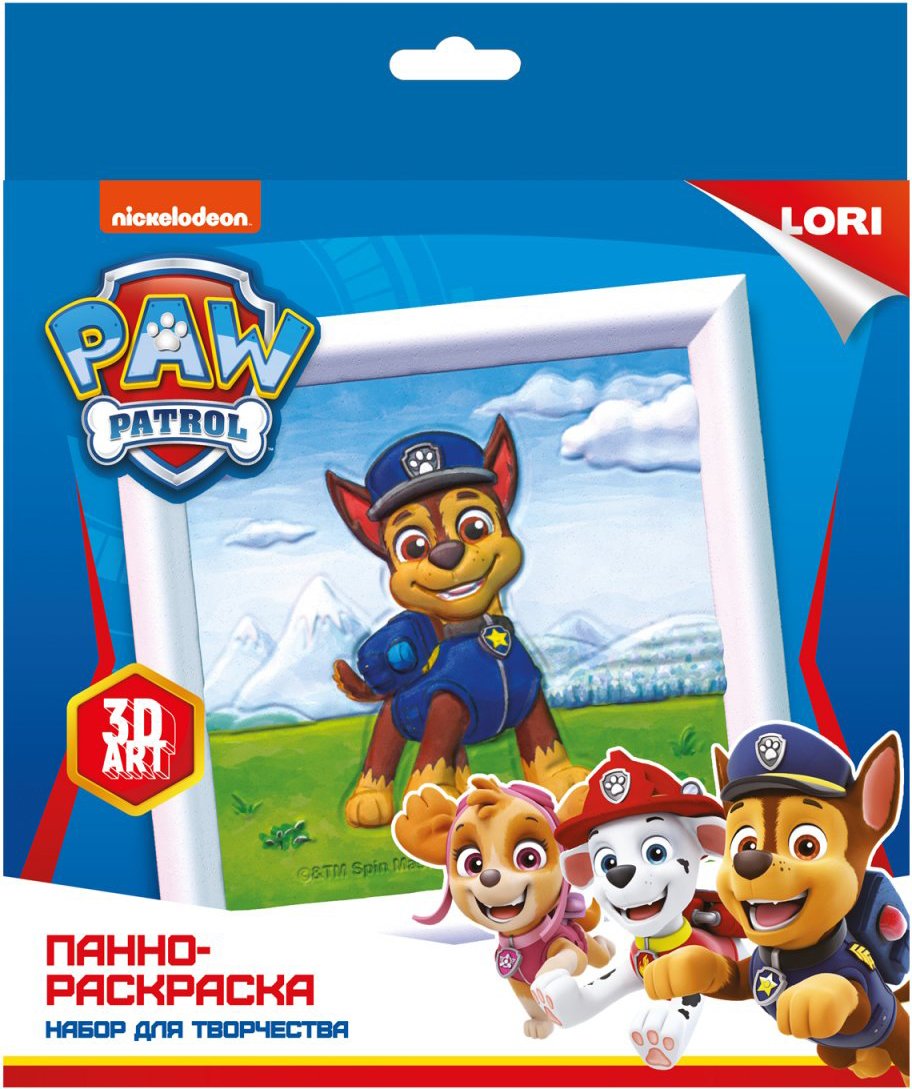 

Набор для рисования Lori Панно-раскраска Щенячий патруль Гончик Ипс-002