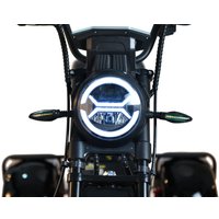 Электроскутер White Siberia CityCoco WS-Pro Trike 3000W 21Ah (с черными брызговиками)