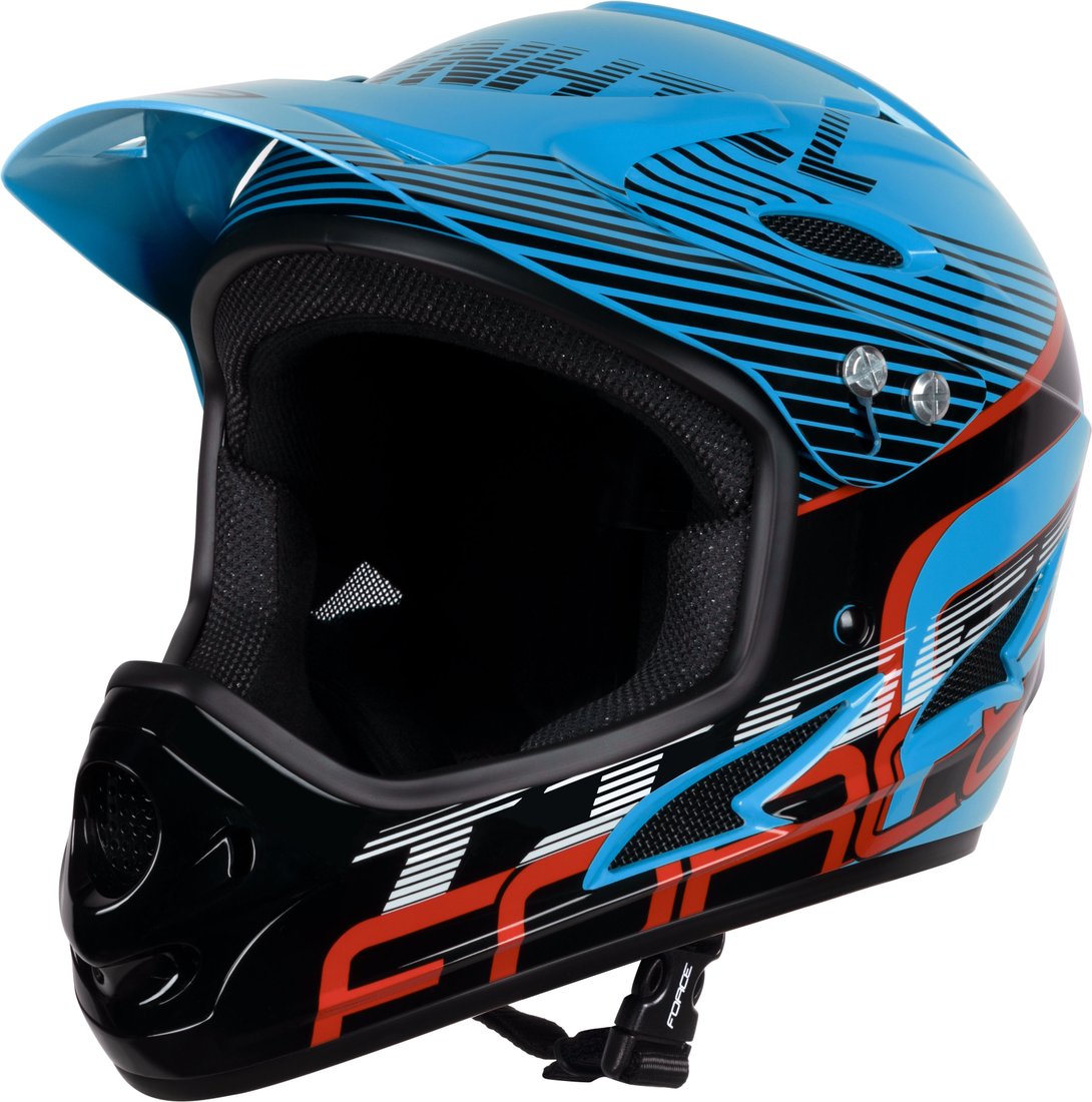 

Cпортивный шлем Force Tiger S/M (синий/черный/красный)