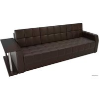 Диван Лига диванов Атлантида 102239 (экокожа, коричневый)