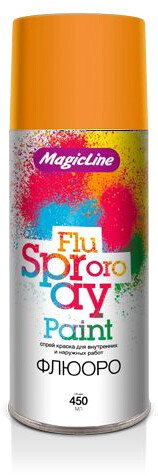 

Автомобильная краска MagicLine оранжево-желтая флюорисцентная 265 г