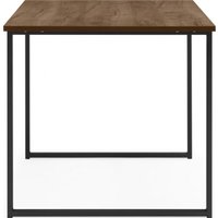 Кухонный стол Notta Лиман 140х80 615156 (дуб крафт табачный/черный матовый)