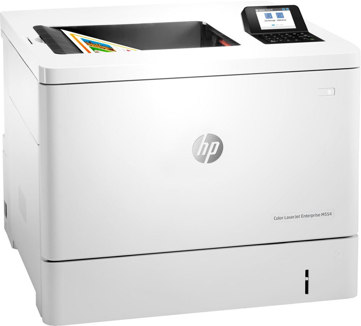 

Принтер HP Color LaserJet Enterprise M554dn