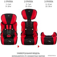 Детское автокресло Siger Космо Lux (красный)