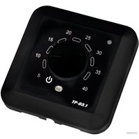 Терморегулятор ЭргоЛайт ТР-03.1В встраиваемый (черный)