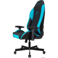Игровое (геймерское) кресло Knight Neon (черный/голубой) в Лиде