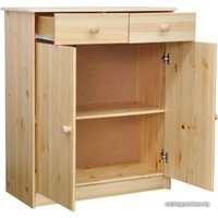 Комод Диприз Ром 2 двери 2 ящика Д 1349.2 (бесцветный лак)