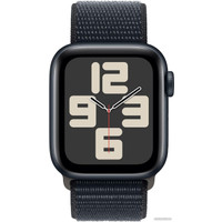 Умные часы Apple Watch SE 2 40 мм (алюминиевый корпус, полуночный/полуночный, нейлоновый ремешок)