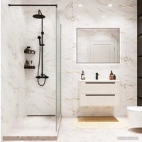 Стеклянная шторка для ванны Benetto BEN-602 BLM в Бресте