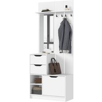 Тумба для обуви Стендмебель Руна ПР 01 (белый)