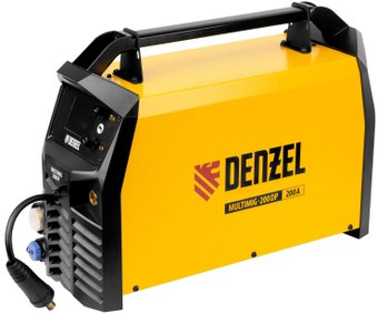 Сварочный инвертор Denzel MultiMIG-200DP Synergy Double Pulse