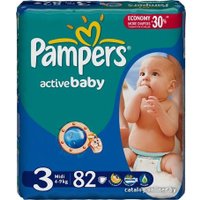 Подгузники Pampers Active Baby 3 Midi Jumbo Pack (82 шт)