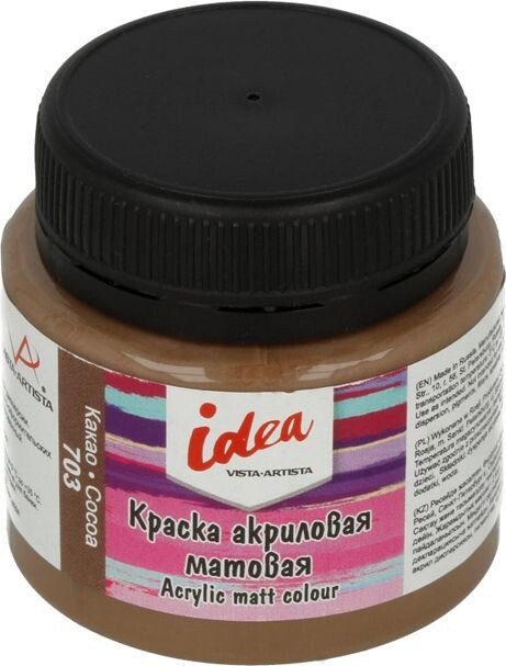 

Акриловая краска Vista-Artista idea матовый IMA-50 (50 мл, 703 какао/cacoa)