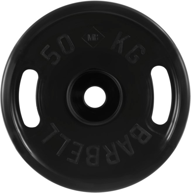 

Диск MB Barbell Евро-классик с ручками 51 мм (1x50 кг)