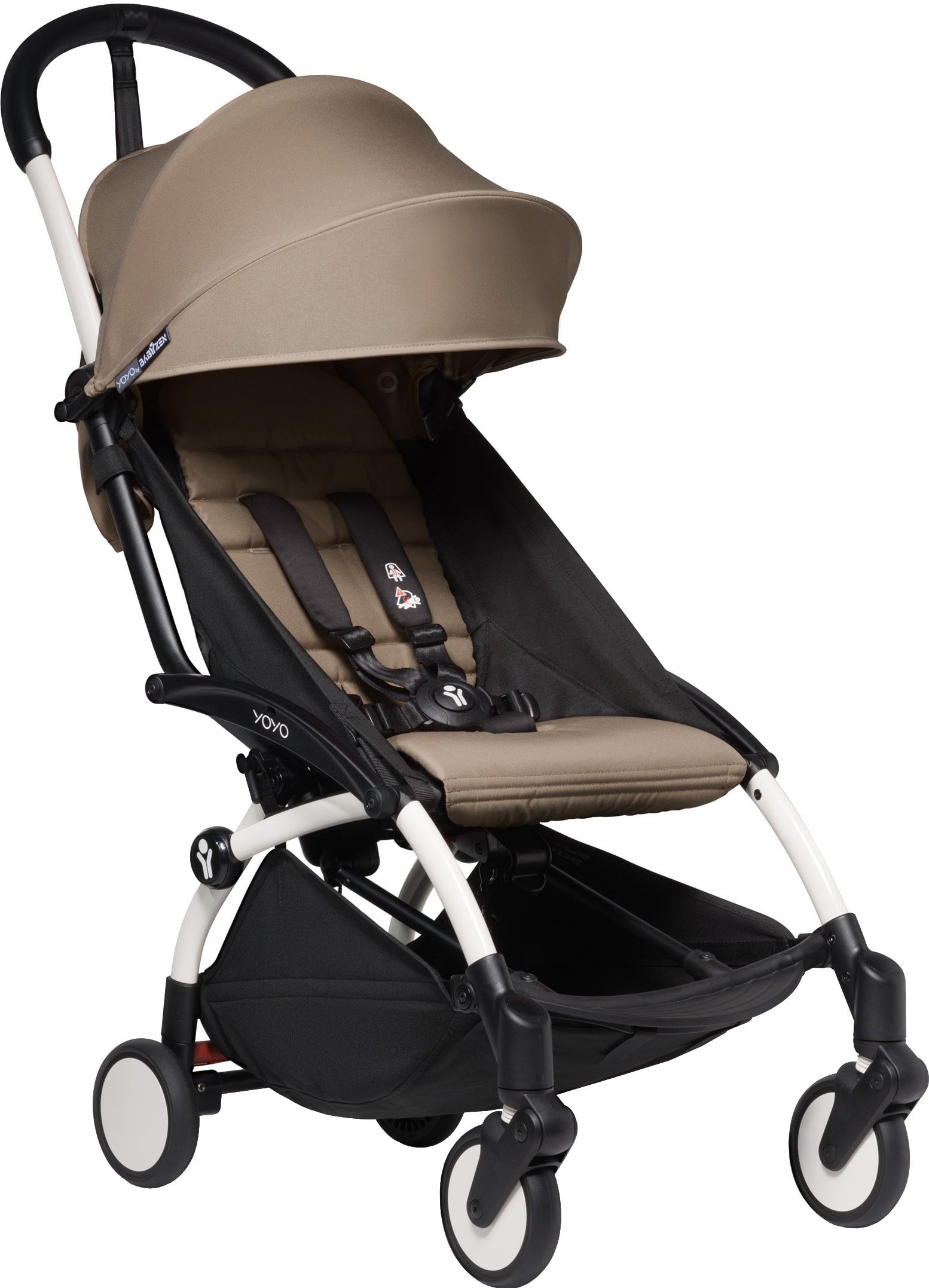 

Коляска прогулочная «книга» Babyzen Yoyo2 (прогулка, белая рама, taupe)