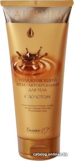 Крем-автозагар Белита-М Крем-автобронзант Aurum увлажняющий с золотом 180 г