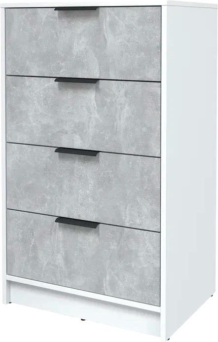 

Комод Интерлиния Концепт КТ-К60 (бетон/белый платинум)