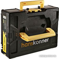 Ударная дрель-шуруповерт Hanskonner HCD2065BLIC (с 2-мя АКБ, кейс)