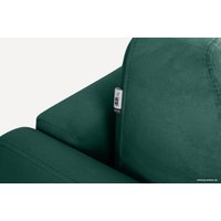 Угловой диван Divan Льери Мини Velvet Emerald 240323 (зеленый)
