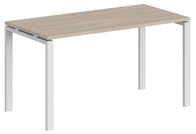 Стол Norden 140x60x75 SG.202.OL.63.WH (белый/дуб светлый)