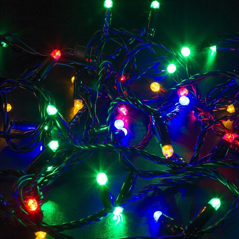 

Новогодняя гирлянда Neon-Night Нить 10 м свечение с динамикой 245-408 (мультиколор)