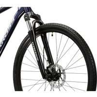 Велосипед Kross Evado 5.0 L 2025 (синий/серебристый) в Мозыре