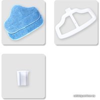 Паровая швабра BQ SM1001 (белый/зеленый)