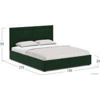 Кровать Moon Family 1258 MF009095 180x200